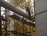 Окраска газовой трубы
