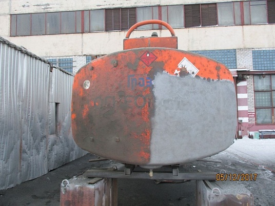 Окраска бензовоза 17 м3